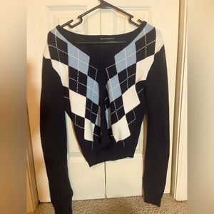 Brandy Melville Argyle Sweater